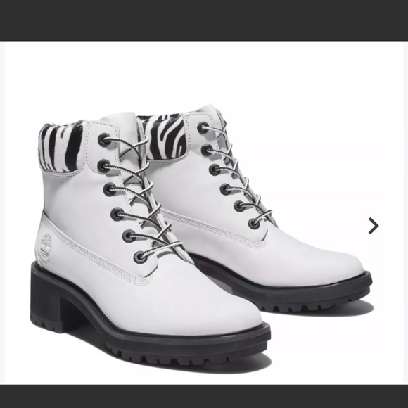 Timberland WOMEN'S KINSLEY SAFARI ZEBRA 6-INCH WATERPROOF BOOTS - Picture 4 of 4